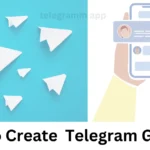 visual image of how to create telegram groups